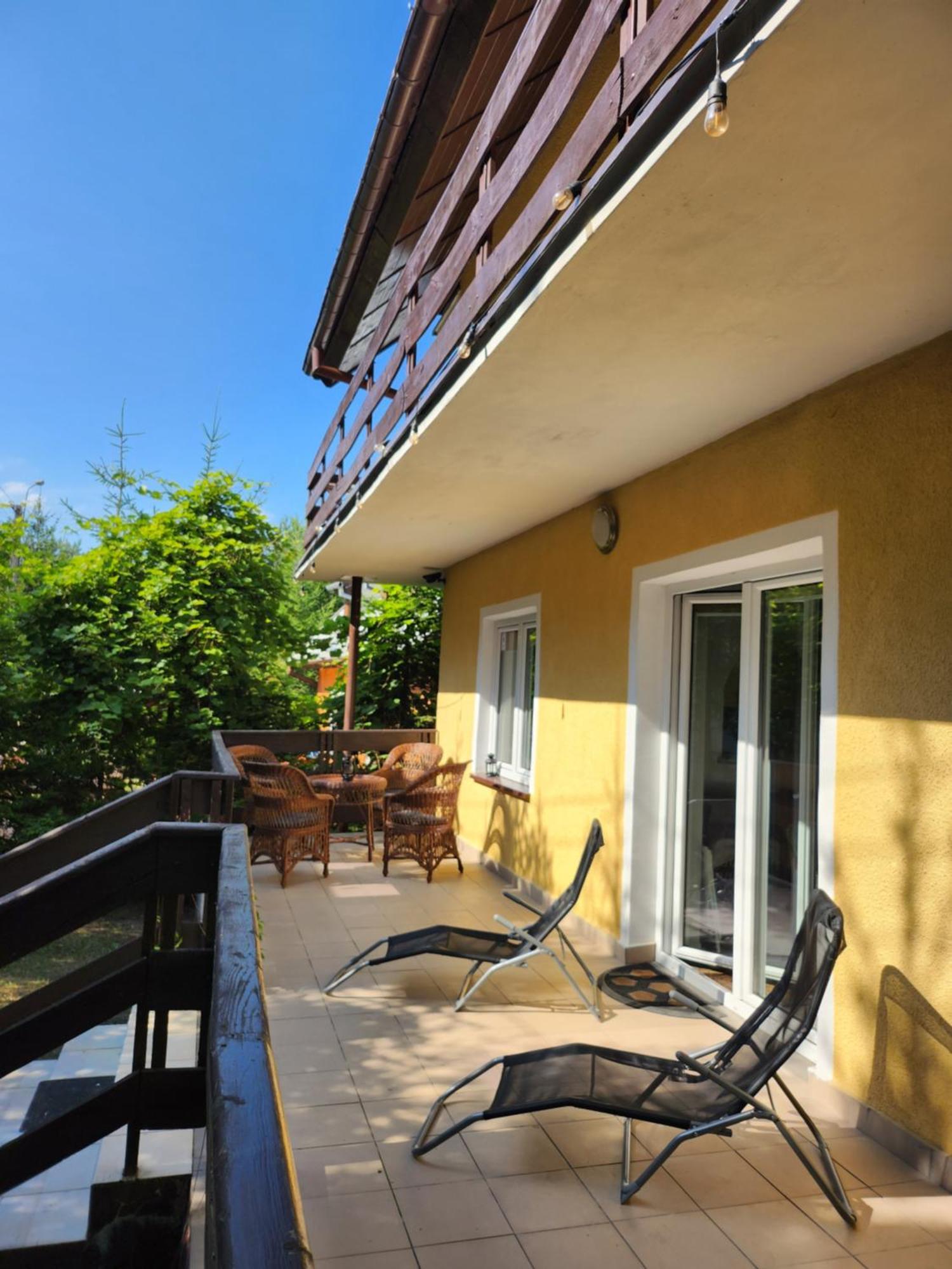 Villa Duzy Dom Wilkasy Zalesie 100M Od Plazy Exterior foto
